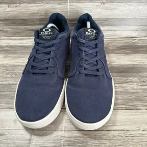Oakley Canvas Flyer Shoes Mens 12 Blue Casual Comfort Walking Sneakers Oakley | Shoes | Oakley Canvas Flyer Sneakers Mens 2 Navy  main image 2